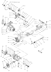 Part Location Diagram of JTAS10L-114 Jet Arbor Bracket (Left Side)