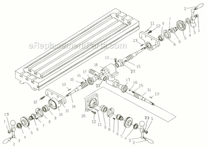 Page D Diagram and Parts List for JTM-1050EVS  Jet Mill