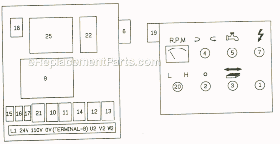 Page F Diagram and Parts List for JTM-1050EVS  Jet Mill