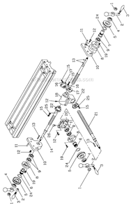 Part Location Diagram of JT9-JTM1055-L11 Jet SPRING PIN