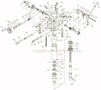 Part Location Diagram of JVM836-15- Jet Key