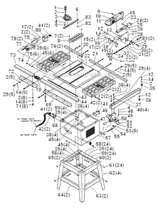 Part Location Diagram of JWS18HO-27 Jet Plate