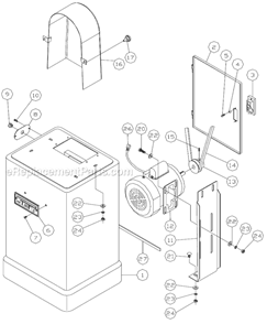 Part Location Diagram of WBS14CS-05 Jet Pan Head Screw