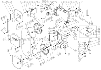 Part Location Diagram of JWBS14OS-140 Jet Upper Wheel
