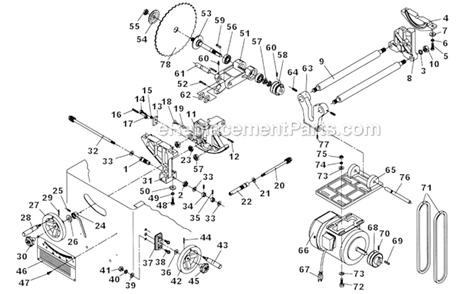 Part Location Diagram of 992068 Jet Key