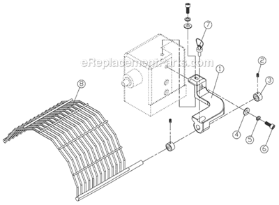 Page D Diagram and Parts List for JWL-1442VS 2007 Jet Lathe