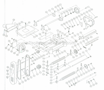 Part Location Diagram of JT9-JWP208-079 Jet PULLEY GUARD