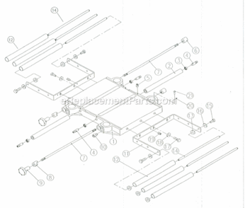 Part Location Diagram of JWP15H-107 Jet Lock Bolt