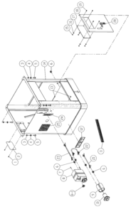 Page D Diagram and Parts List for JWS-35X Series Jet Shaper