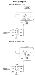Page E Diagram and Parts List for JWTS-10JF 708301 Jet Table Saw