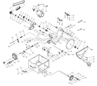 Part Location Diagram of JT9-JWTS10-162 Jet POINTER