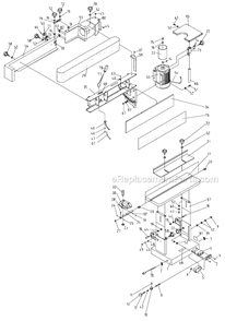 Part Location Diagram of JT9-TS-0206041 Jet SOCKET HEAD CAP SCREW