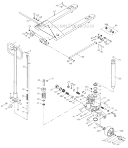 Part Location Diagram of PT3348J-ID Jet Id Label