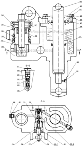 Page C Diagram and Parts List for PTW Series Jet Hand Truck & Dolly