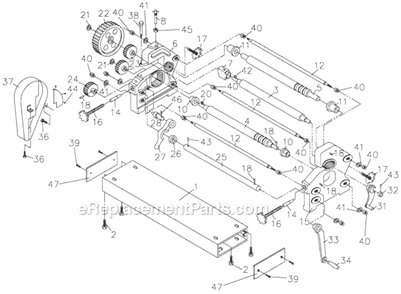 Part Location Diagram of JT9-SR1650N-25 Jet ROD