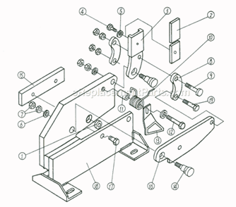 Page A Diagram and Parts List for SS-12N 754112 Jet Brake & Press