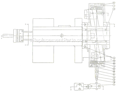 Part Location Diagram of 84-0039-00 Jet Indicator