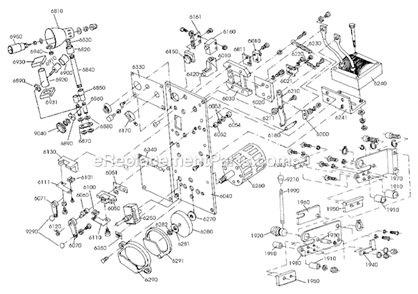 Page B Diagram and Parts List for VBS-1610  Jet Band Saw