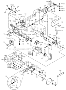 Part Location Diagram of JT9-JTAS10L-195 Jet LOCKING HANDLE