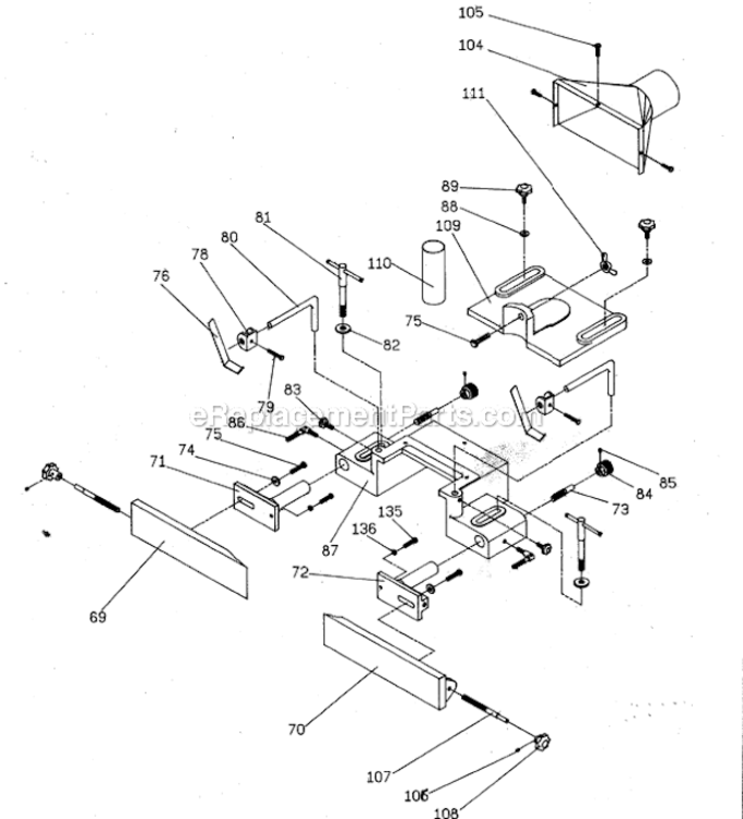 Page C Diagram and Parts List for WSS-3-1  Jet Shaper