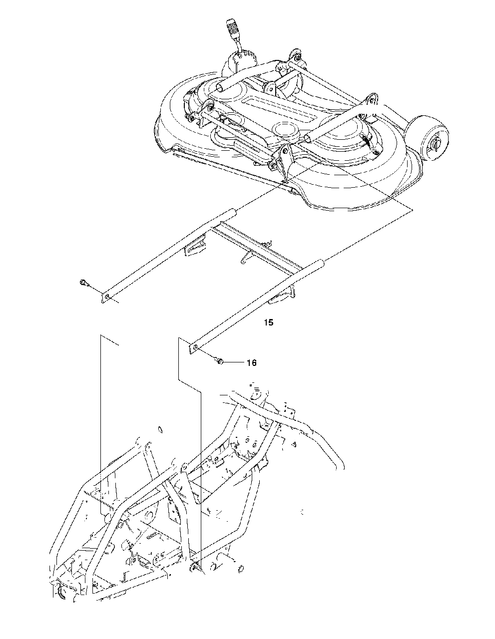 Chassis Enclosures 1 Diagram and Parts List for FR2312MA (966639885)(2011-02) Jonsered Lawn Tractor