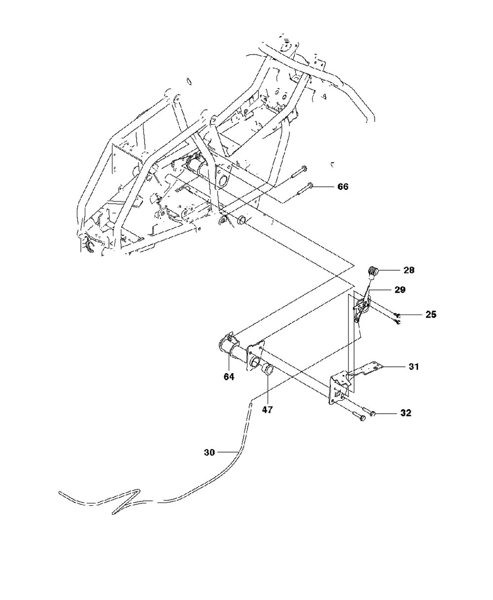 Controls 1 Diagram and Parts List for FR2312MA (966639885)(2011-02) Jonsered Lawn Tractor