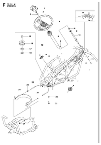 Part Location Diagram of 525398002 Jonsered No Description Available