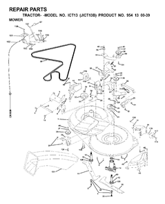 Part Location Diagram of 532160932 Jonsered No Description Available