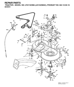 Part Location Diagram of 532186388 Jonsered No Description Available