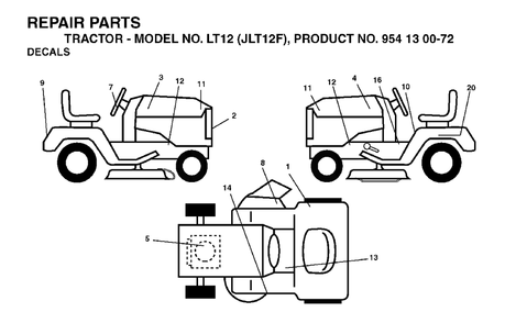 Part Location Diagram of 532183000 Jonsered No Description Available