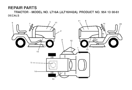 Part Location Diagram of 532180040 Jonsered No Description Available
