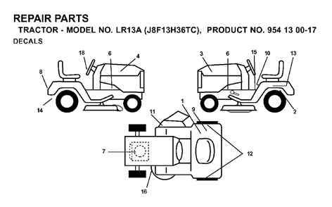 Part Location Diagram of 532163856 Jonsered No Description Available