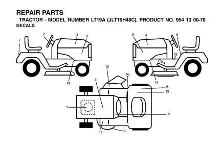 Part Location Diagram of 532179639 Jonsered No Description Available