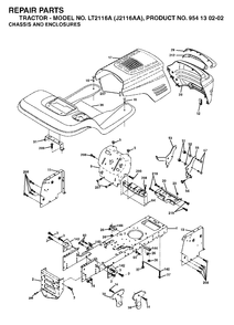 Part Location Diagram of 532185274 Jonsered No Description Available