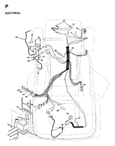 Part Location Diagram of 532140424 Jonsered No Description Available