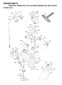 Part Location Diagram of 532180876 Jonsered No Description Available
