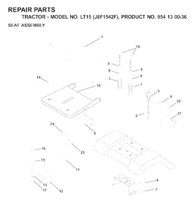 Part Location Diagram of 532140117 Jonsered No Description Available