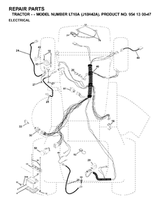 Part Location Diagram of 532170233 Jonsered No Description Available