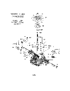 Transaxle-k46bt Diagram and Parts List for 96043019700  Jonsered Lawn Tractor