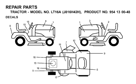 Part Location Diagram of 532176909 Jonsered No Description Available