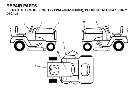 Part Location Diagram of 532184060 Jonsered No Description Available