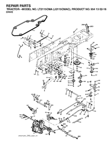 Part Location Diagram of 532186007 Jonsered No Description Available