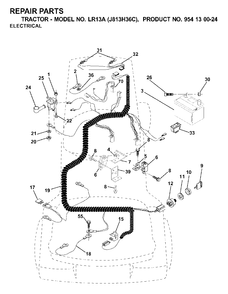 Part Location Diagram of 532170207 Jonsered No Description Available