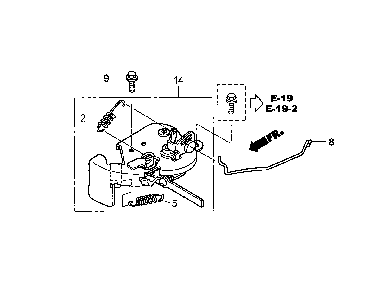 Choke base Diagram and Parts List for L4721-96795730100  Jonsered Lawn Mower