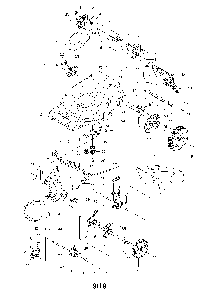 Mower deck/cutting deck Diagram and Parts List for L4721-96795730100  Jonsered Lawn Mower