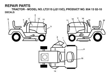 Part Location Diagram of 532189533 Jonsered No Description Available