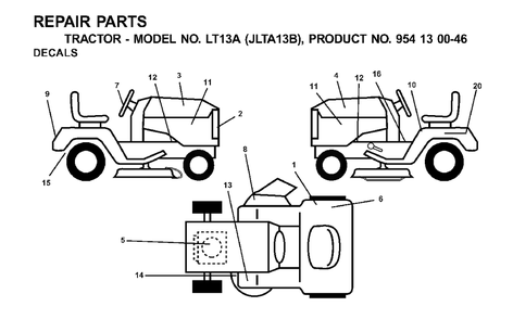 Part Location Diagram of 532176487 Jonsered No Description Available