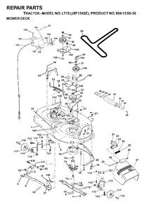 Part Location Diagram of 531008027 Jonsered No Description Available