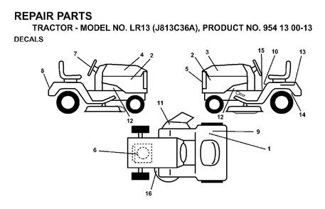 Part Location Diagram of 532141116 Jonsered No Description Available