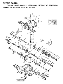 Part Location Diagram of 780193 Jonsered Flanged Bushing 5/8